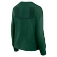 thumbnail image 3 of Women's Fanatics Green Miami Hurricanes Supersoft Flow Fleece Pullover Sweatshirt, 3 of 7