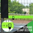 thumbnail image 4 of Professional Baminton Set, Portable Badminton Net Set for Backyard with Carring Bag, 4 Aluminum Badminton Rackets, 3 Shuttlecocks - Easy Set Up & Durable, 4 of 8