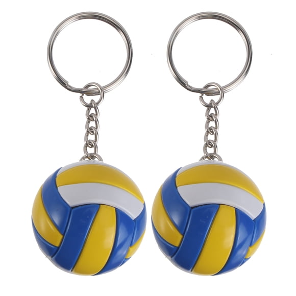 2 llaveros deportivos de plástico para decorar bolsos y bolsos.