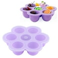 thumbnail image 3 of Environmentally Friendly Non- Multifunctional Ice  Tray, Ice , For Food Storage Food  Molds Purple, 3 of 8
