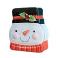 thumbnail image 2 of Christmas special-shaped tin box Santa Claus candy storage tin box gift box, 2 of 5