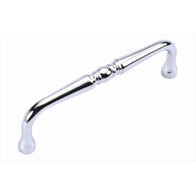 Hickory Hardware P3076-CH 4 In. Williamsburg Chrome Cabinet Pull