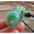 thumbnail image 2 of Certified Green Burma Natural A Jade jadeite Pendant Tiger Bead Necklace 586416 TN, 2 of 9