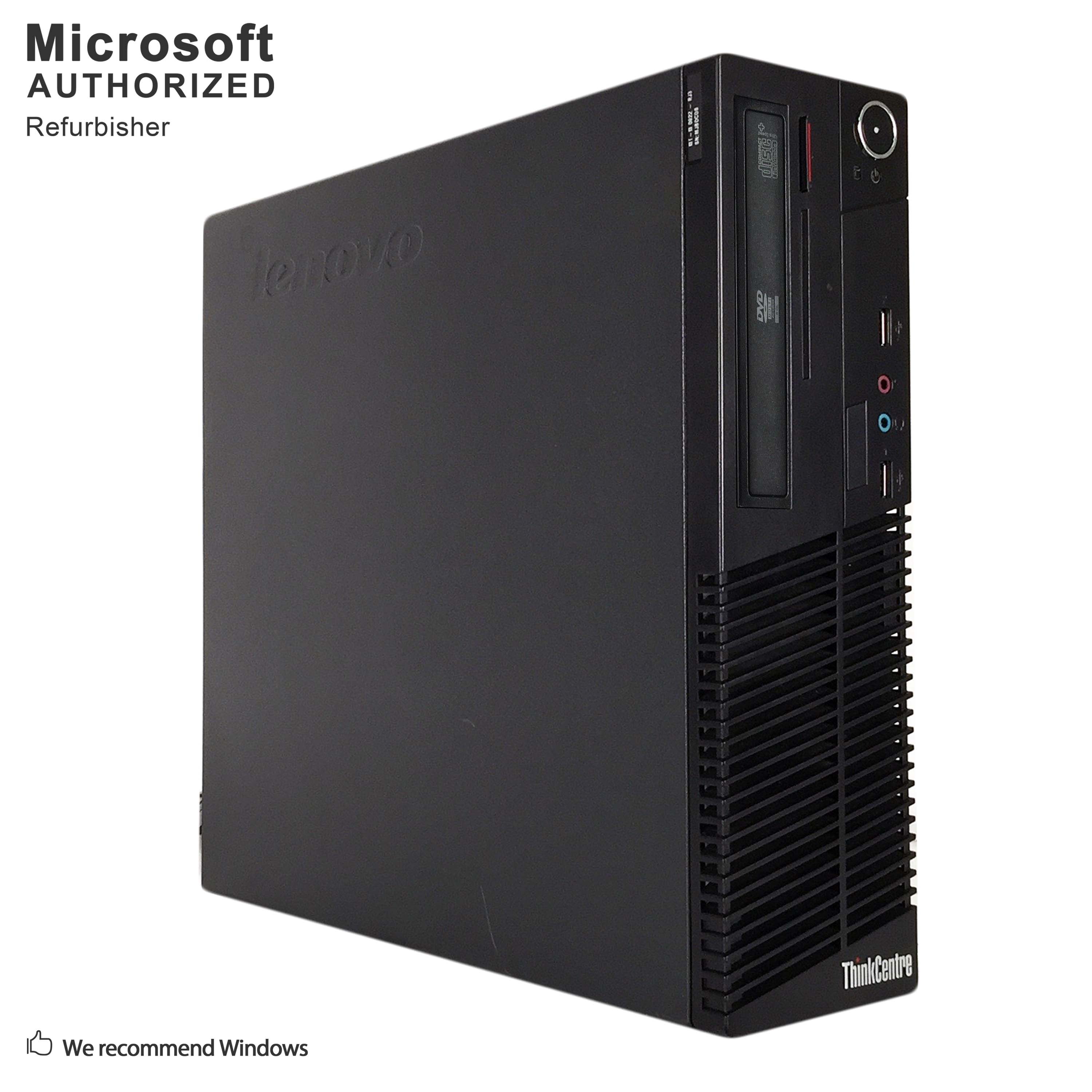 18 Certified Refurbished Lenovo M73 Sff Intel Core I5 4570 3 2ghz 8gb Ddr3 3tb Hdd Dvd Wifi Bt 4 0 Hdmi Usb 3 0 Vga Dp Port Windows 10 Pro 64 Bit English Spanish Walmart Com