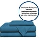 thumbnail image 2 of Juego de Funda Duvet, Bluelander, para Edredón Individual, Diseño Liso, Azul, 2 of 8