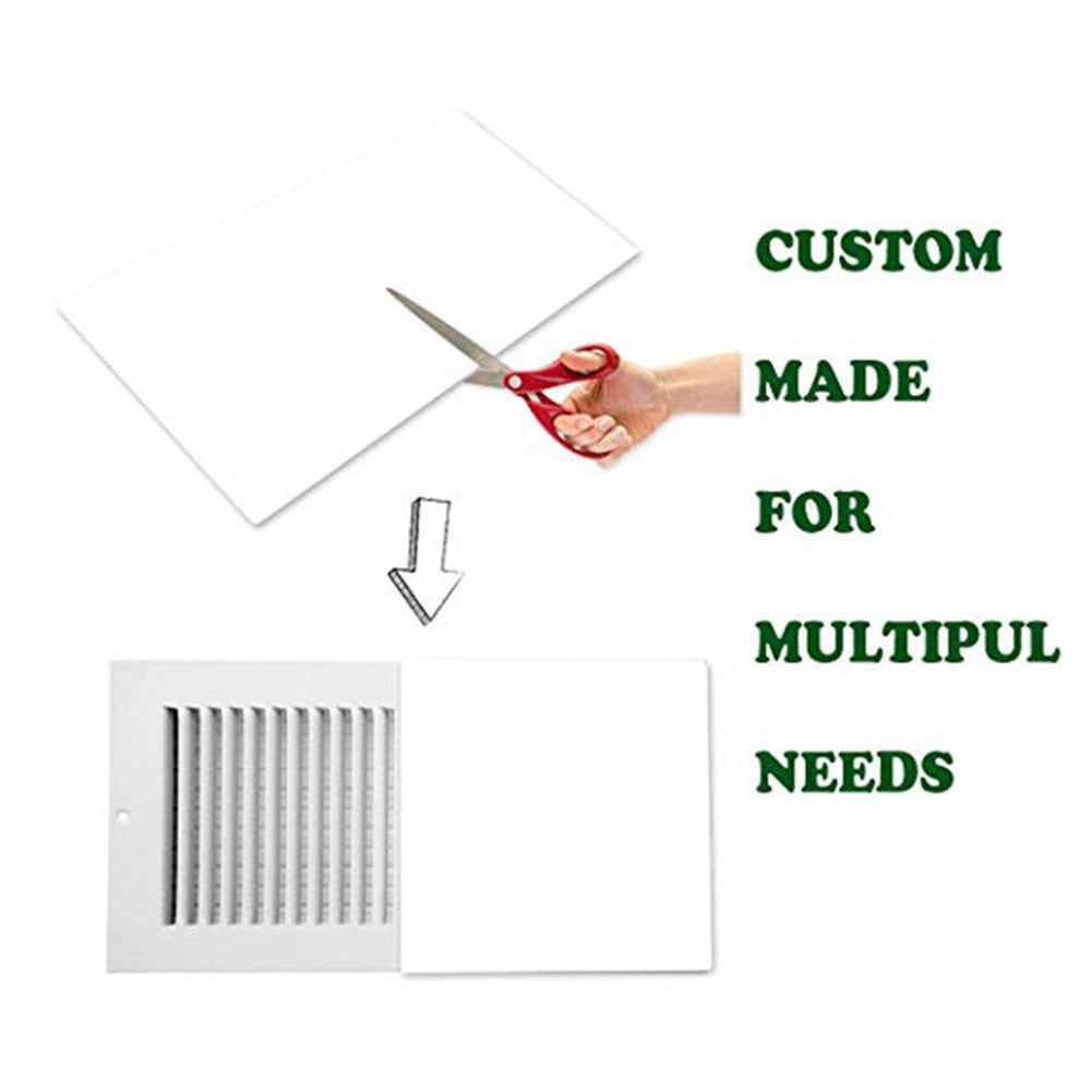 2/4pcs White Vent Cover for Home Ceiling, Floor Vent, Wall Vent