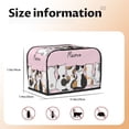 thumbnail image 5 of Lsque Cute Cats Print 2 Slice Toaster Cover , Kitchen Appliance Dustproof Protector , Toaster Protector Dustproof Kitchen Appliance Cover, 5 of 7