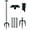 green, variant on 90Inch Heavy Duty Bird House Pole Mount Kit with Frosted, Bird Feeder Pole Kit with 5 Prongs Base and 2 Plates, for Outdoor, Yard, Garden, Green(Birdhouse Not Include)