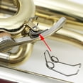 thumbnail image 3 of 5 Pcs Set Iron Trumpet Trombone Alto Horn Valve Spring Water Key Spring, 3 of 7