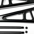 thumbnail image 4 of Brazo de suspensión inferior delantero mejorado Ounissouiy RCGOFOLLOW para camiones Monster 1/7 ARRMA 6S Negro, 4 of 6