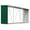 Green, variant on vidaXL Firewood Rack Roof Galvanized Steel 129.9 in