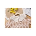 thumbnail image 5 of INSPIRE CHIC Detachable Fake Collar, Lace Embroidery Knit Little Shawl False Peter Pan Collar for Blouse, 5 of 5