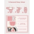 thumbnail image 6 of YOOFOSS Baby Swaddles for Newborns 100% Organic Cotton, Adjustable Swaddle Sleep Sack 0-3 Months Newborn Swaddle Sack 2 Pack, Breathable Soft, 6 of 9
