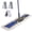 Blue Large, variant on Commercial Mop, 42" Heavy Duty Dust Mop with Stainless Steel Handle,Large Industrial Mops for Floor Cleaning with 1 Cotton & 1 Microfiber Pad,Wet & Dry Large Mops for Home,Garage,School,Mall