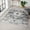Blue, variant on Luxe Weavers Marble Abstract Blue 6x9 Area Rug for Bedroom and Living Room