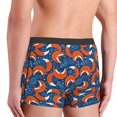 thumbnail image 4 of Rateoe Abstract Vintage Fox and Plants Mens Boxer Briefs Poly Spandex Performance Boxer Briefs Underwear Hem Boxer Briefs - Small, 4 of 8