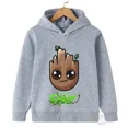 thumbnail image 5 of Sudadera con capucha Kawaii Groot, ropa para niños, ropa para niñas, ropa de moda para bebés, sudadera deportiva cálida de otoño, tops para niños, 5 of 5