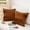 Brown, variant on Decorative Throw Pillow for Sofa Bed Chair, Textured Modern Accent Cushion for Cozy Home Styling and Everyday Relaxation,2-Pack