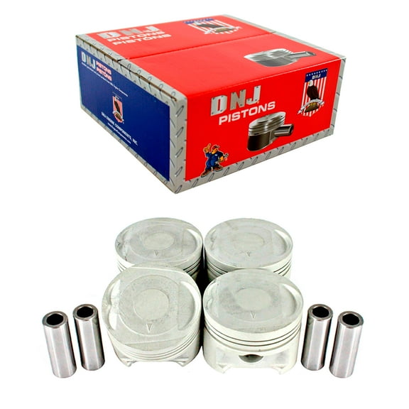 DNJ P128 Piston Set Standard Size Fits Cars & Trucks 1993-1996 Mitsubishi Mighty Max 2.4L L4 SOHC 8v