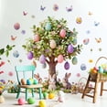 thumbnail image 6 of Meggemo Easter Bunny Egg Window Clings Static Decals for Holiday Glass Door Decoration and Spring Party Home Decor, 6 of 6