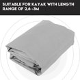 thumbnail image 4 of Kayak Dust Cover, Canoe Cover Sturdy Durable Polyester 5 Colors 3.5m 421g  For Sun/Rain Damage For Dust/Dirt Invasion, 4 of 8