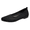 03#Black, variant on Women's Hollow Breathable Fly Knit Round Toe Flats Elastic Mesh Upper Wear Resistant Relax Fit Commute Shopping All Season Slip On Casual Loafers