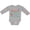 AC-Heather Grey, variant on Inktastic Chiropractor Like Daddy Boys or Girls Long Sleeve Baby Bodysuit