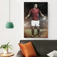 thumbnail image 4 of Zlatan Ibrahimovic Famous Swedish Football Player Poster Wall Art Poster Gifts Bedroom Prints Home Decor Hanging Picture Canvas Painting Posters 08x12inch(20x30cm), 4 of 6