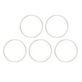 thumbnail image 1 of Grandes Bagues en Métal pour Artisanat Accessoires Attrape-Rêves Rond Argent Décoration Maison 5Ensemble, 1 of 8