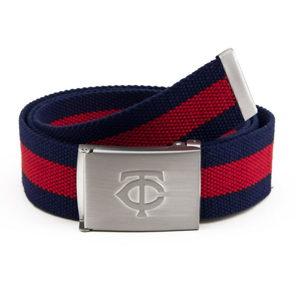 Men's Minnesota Twins Fabric Belt