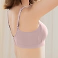 thumbnail image 4 of Women's Plus Size Wireless Bra, Full Coverage Support Seamless Comfort Lift for Everyday Wear, 4 of 5