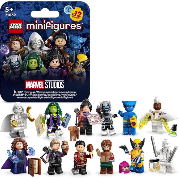 LEGO 71039 Marvel Series 2 Mini Figures, 1 of 12 Iconic Disney+ Characters to Collect (1 Figure - selection random)
