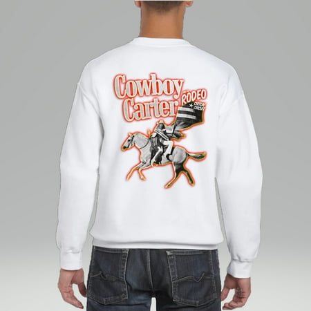 Cowboy Carter Shirt, Beyhive Exclusive Merch, Heavyweight Sweatshirt Back Side Print Cowboy Carter Sweatshirt Back Side Print, Country Music Shirt, Gift For He