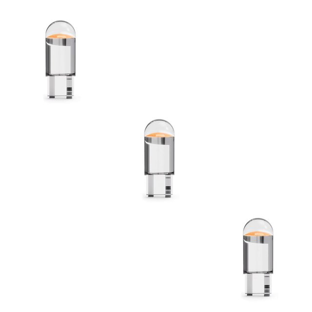 sweethay 10 piezas de luces LED para automóviles, lámparas, accesorios para automóviles, luz rosa, 12 V Type1 NO1