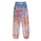 thumbnail image 4 of Pantalones de cintura elástica con estampado informal a la moda para mujer, pantalones largos rectos, pantalones de chándal Fridja  alkflakhf32392, 4 of 5