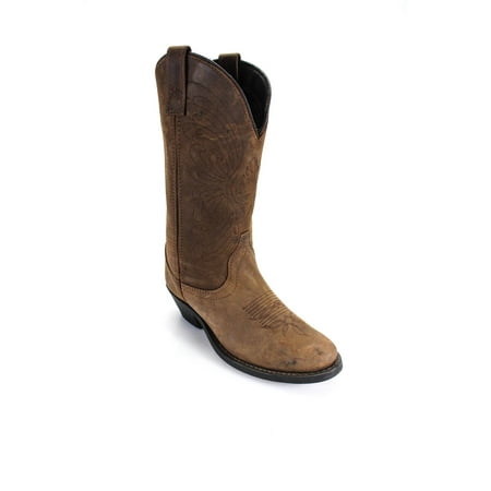 

Masterson Boot Co. Womens Leather Cowboy Boots Brown Size6M RB7440