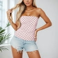 thumbnail image 2 of Landzoo One Contrast Lace Polka Tube Top Backless Fit Inner Wear Short Crop Top Soft Stylish Basic Tube Tops, 2 of 9