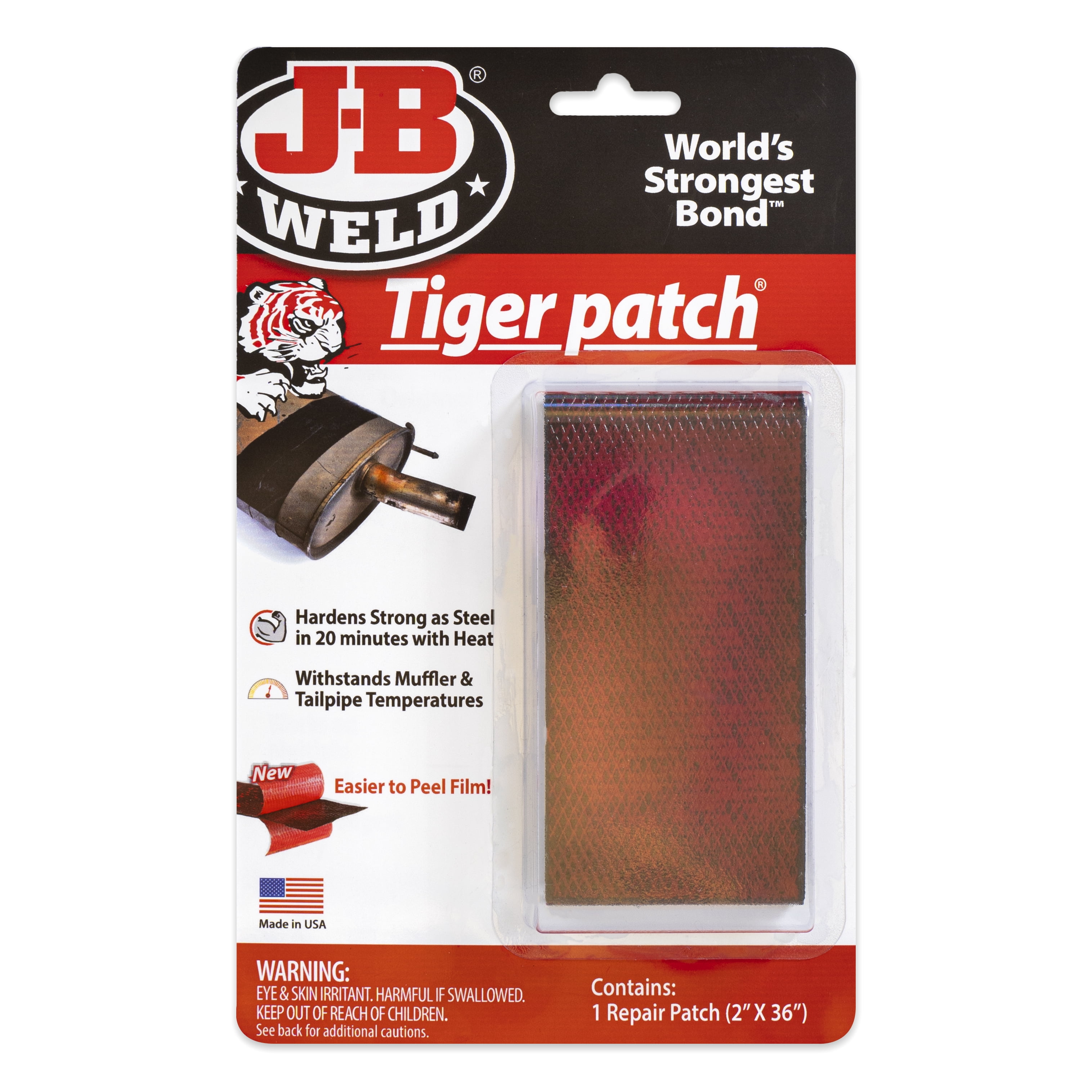 Tiger Patch Muffler and Tailpipe Repair 2in x 36in