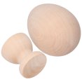 thumbnail image 3 of Huevo de Pascua de madera,Huevo de Pascua de madera Sin pintar Huevo de madera sin pintar Huevos de madera para decorar calidad de nivel superior, 3 of 8