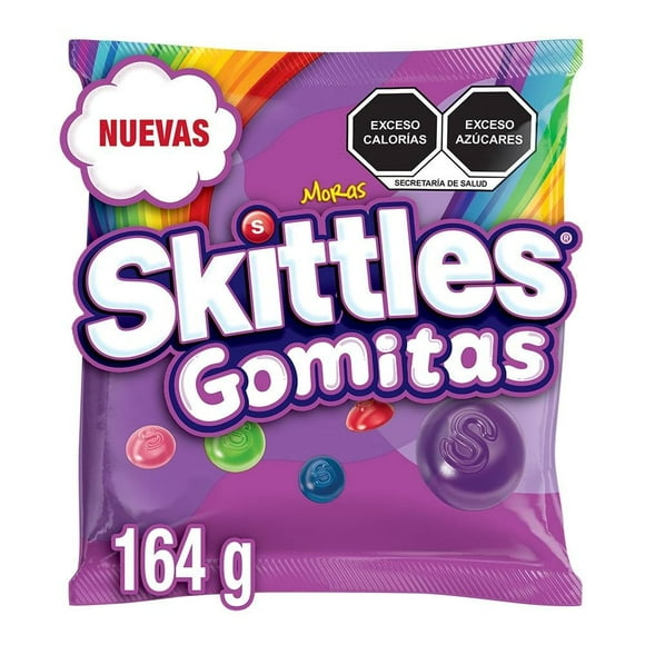 Gomas de dulce Skittles frutales 164 g