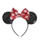 thumbnail image 3 of Diadema de Orejas de ratón de moda 2022 TANGJMXG para mujer con lazo de lentejuelas juego de 6, 3 of 5