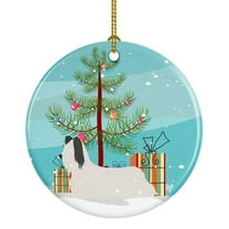 Carolines Treasures BB8440CO1 Skye Terrier Christmas Ceramic Ornament