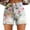 510_White, variant on Jean Shorts Womens Casual High Waist Denim Relaxed Fit ArtRetro Printed Floral With Pockets Denim Shorts Women Short Yellow