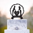 thumbnail image 1 of Mr and Mrs Wedding Wreath Cake Topper,Mr and Mrs Wreath Wedding Cake Topper,Wreath Custom Cake Topper,Mr Mrs Wreath Cake Topper Wedding,A230 Made in USA, 1 of 2