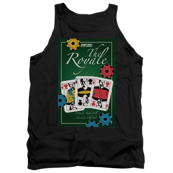 Star Trek Tng Season 2 Episode 12 Adult Tank Top Black