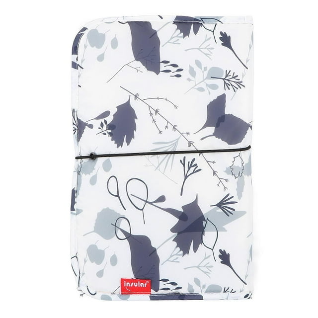Portable Diaper Changing Pad Nylon Comfortable Multifunctional Waterproof Baby Changing Pad for Travel Home Beige Fallen Leaves