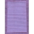 thumbnail image 1 of Ahgly Company Machine Washable Indoor Rectangle Abstract Blue Modern Area Rugs, 4' x 6', 1 of 4