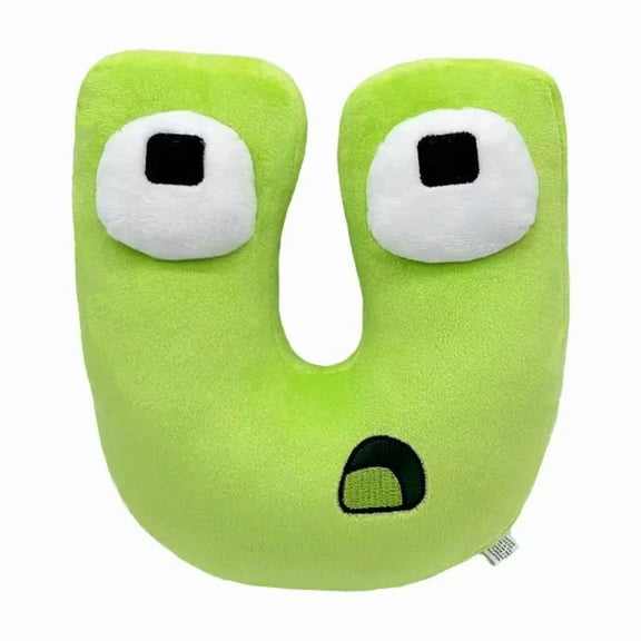 Alphabet Lore Plush Toys Anime Doll Kawaii 26 English Letters Stuffed Toys Kids Enlightenment Montessori Plush Toy Doll Gifts