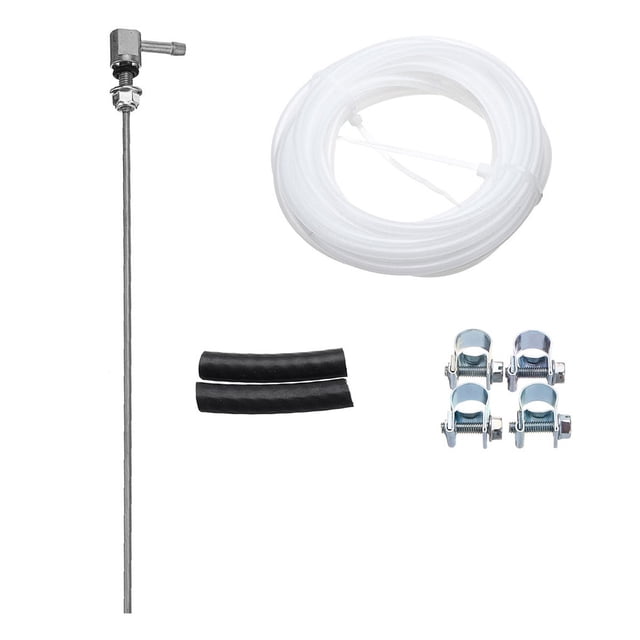 sweethay Tubo de soporte de combustible para coche de 40,5 cm, calentador de aire de manguera de recogida con 2 abrazaderas, juego de repuesto Vehículos, repuestos y accesorios Mis