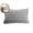 Gray, variant on Plush Long-Pile Bubbled Pillow Cover – Soft Flocked Standard Size (29x19 in) with Zipper Closure, Fuzzy & Pet-Friendly for Bedroom, Living Room & Gift Use